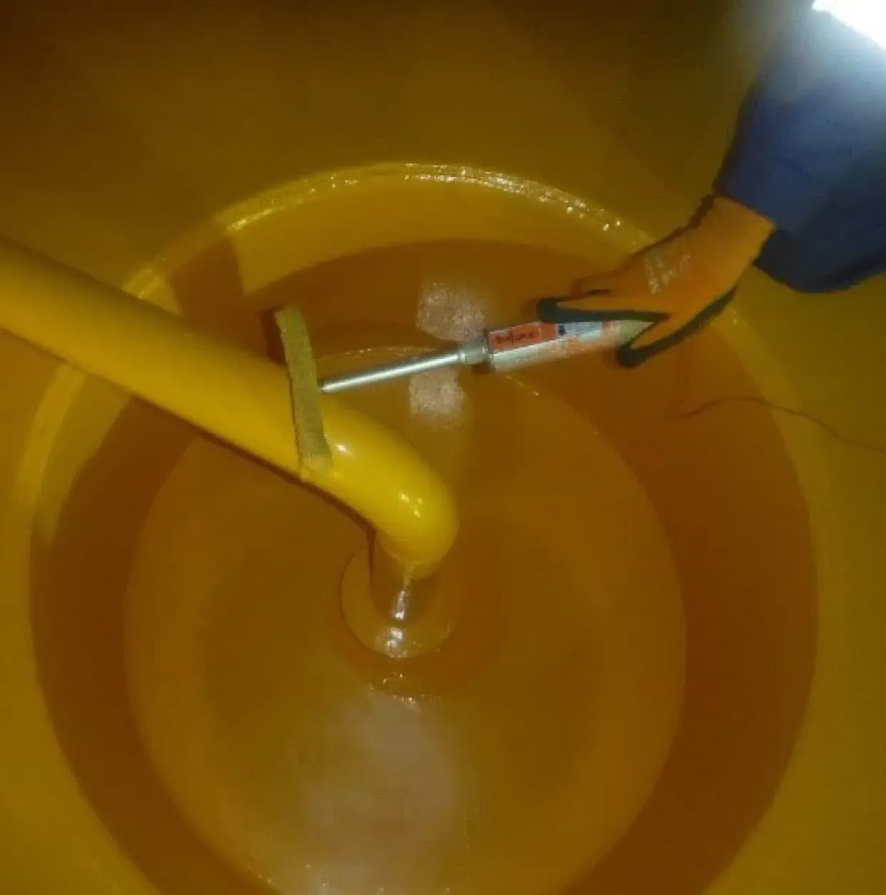 Application of Humidur FP for Internal Coating Repair and Protection of Storage Tanks