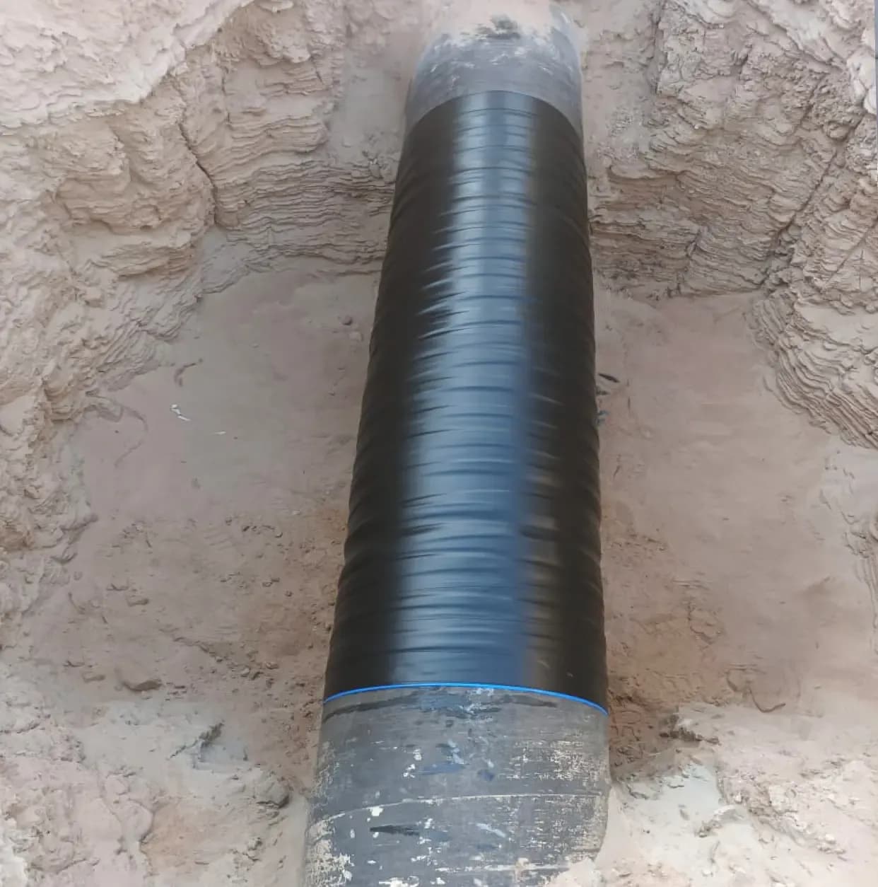18” Gasline External Corrosion Pipeline Reinforcement using CS Composite Wrapping and Viscotaq Coating